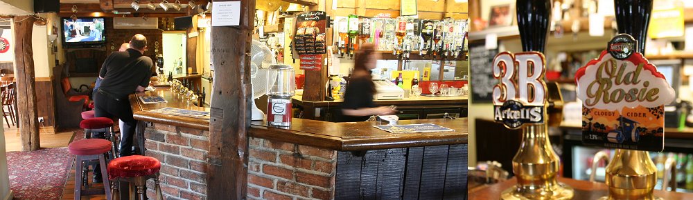 Bar at The Bakers Arms, Stratton St Margaret, Swindon